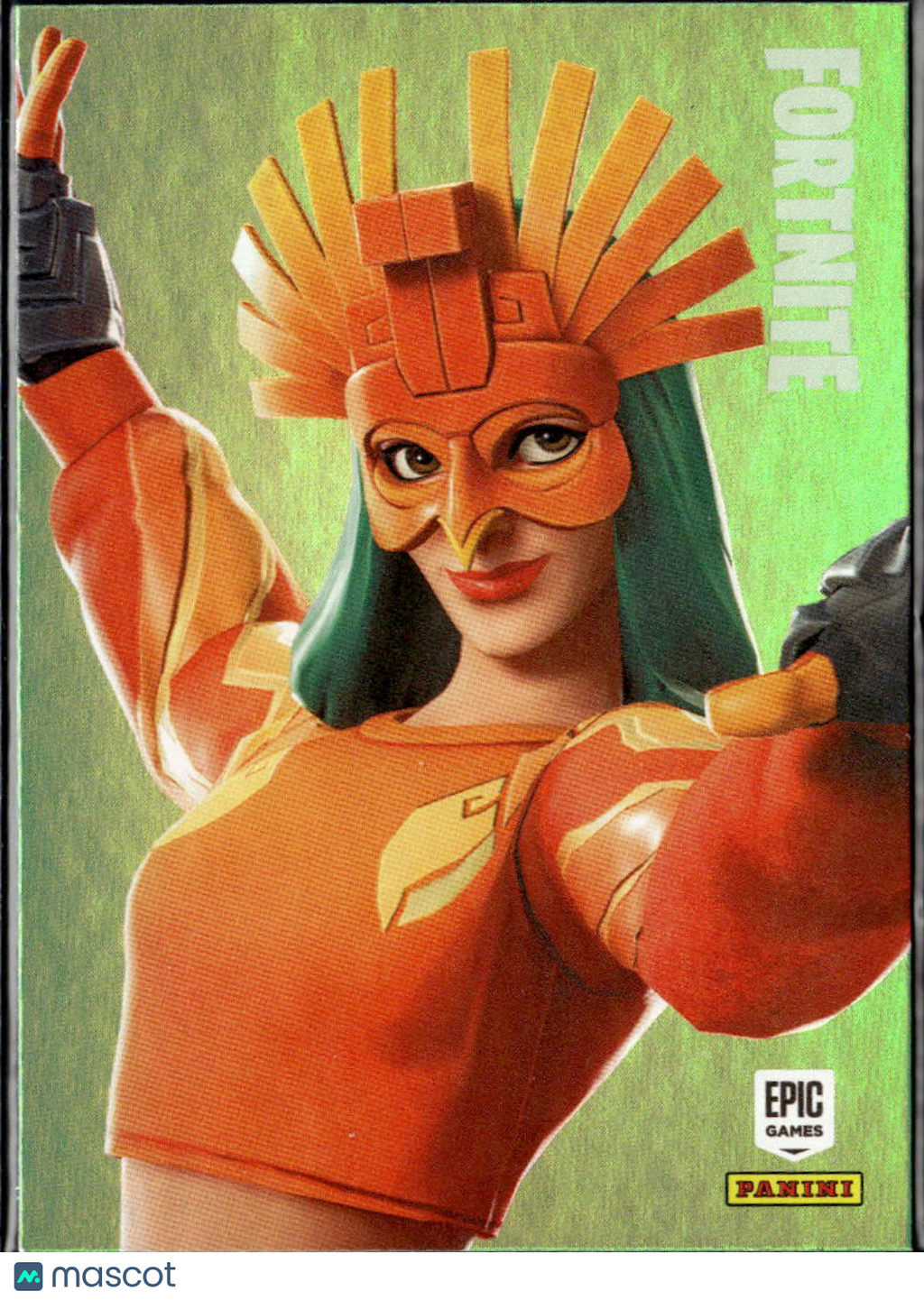Sunbird 2019 Panini Fortnite Rare Outfit HOLO #198