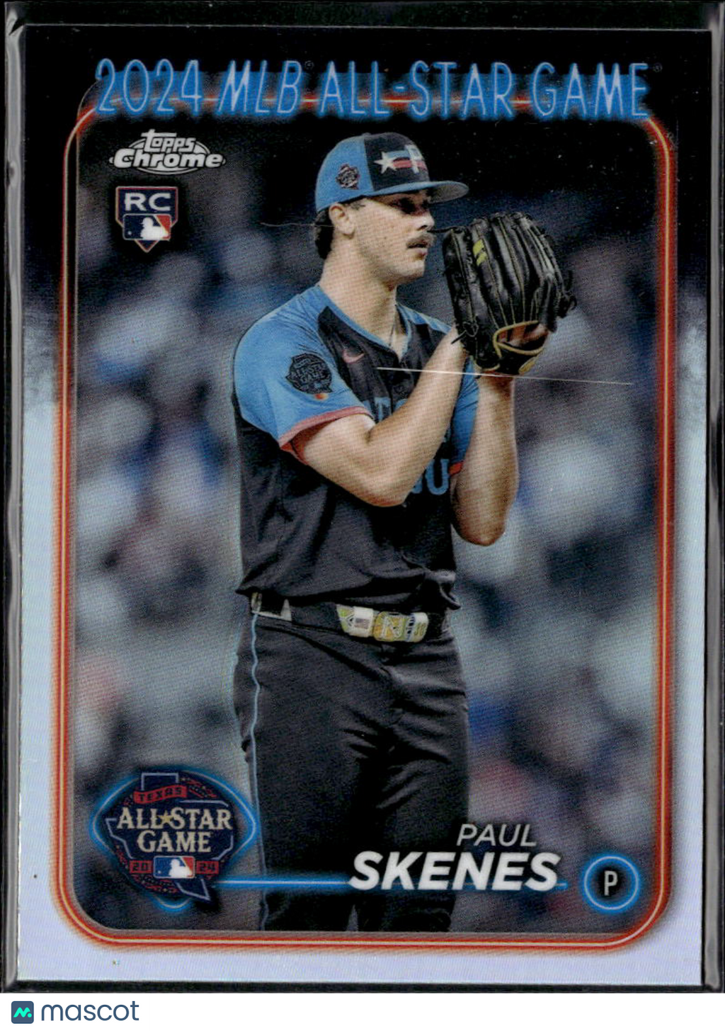 Paul Skenes 2024 Topps Chrome All-Star Game REFRACTOR RC Pittsburgh Pirates