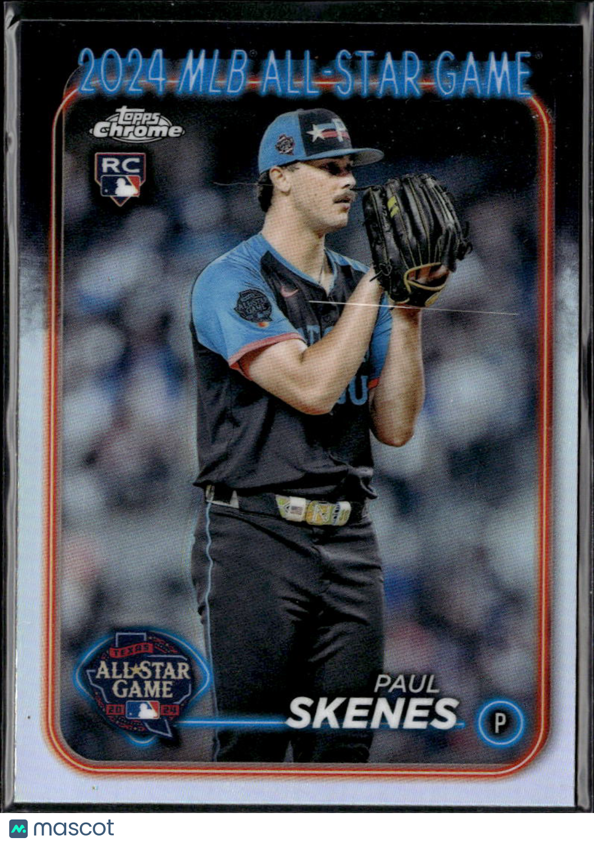 Paul Skenes 2024 Topps Chrome All-Star Game REFRACTOR RC Pittsburgh Pirates