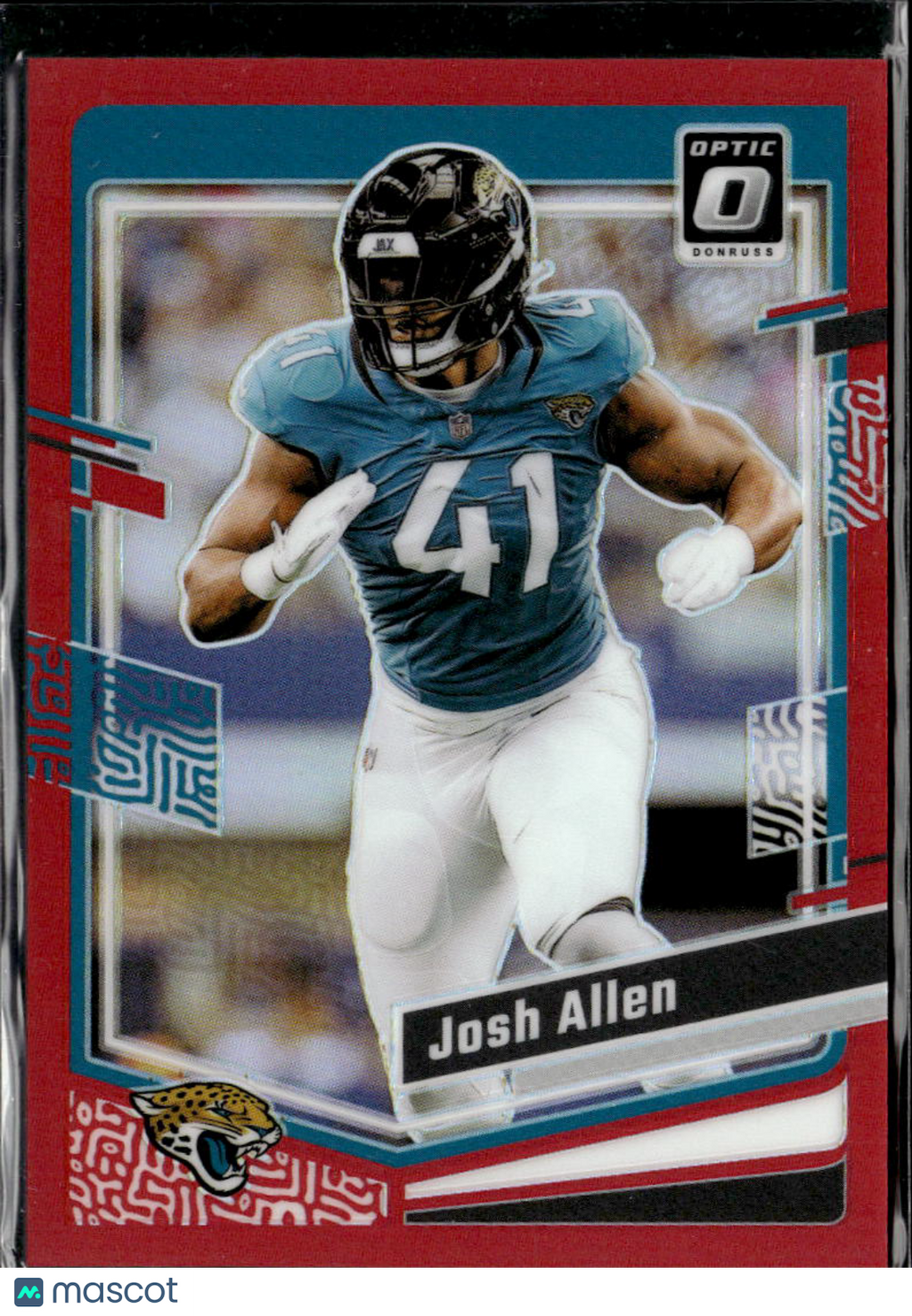 Josh Allen 2023 Optic Red Prizm 69/99 Jacksonville Jaguars