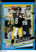 Kenny Pickett 2023 Optic Aqua Prizm 255/299 Pittsburgh Steelers