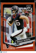 Dalton Schultz 2023 Optic Orange Prizm 223/249 Houston Texans