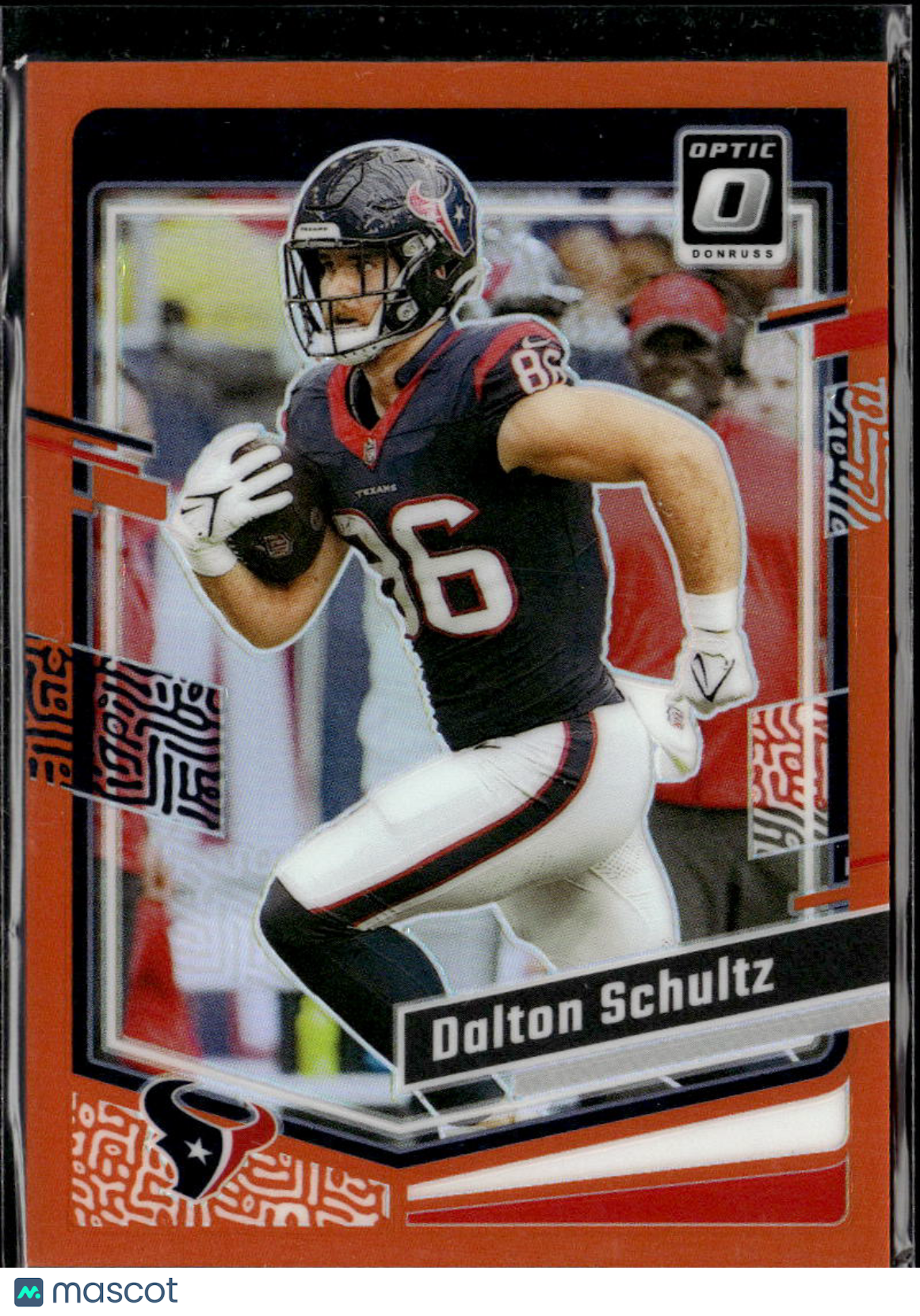 Dalton Schultz 2023 Optic Orange Prizm 223/249 Houston Texans