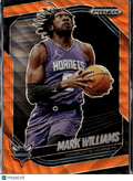 Mark Williams 2025 Prizm Black Orange Wave 4/60 Charlotte Hornets