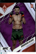 Drakkar Klose 2023 Chronicles Phoenix RC Purple Rookie UFC 21/49