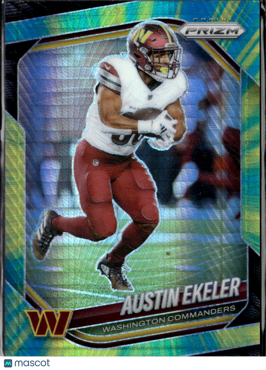 Austin Ekeler 2025 Prizm Hyper Prizm 177/200 Washington Commanders