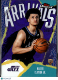 Walter Clayton Jr. 2025 Topps Finest Purple Arrivals RC 16/125 Utah Jazz
