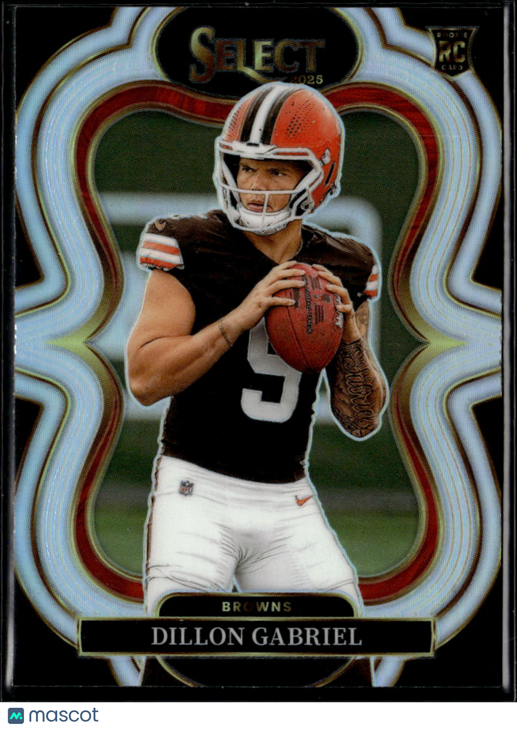 Dillon Gabriel 2025 Select Suite Level Silver Prizm Rookie RC Cleveland Browns
