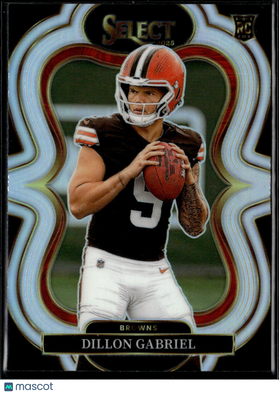 Dillon Gabriel 2025 Select Suite Level Silver Prizm Rookie RC Cleveland Browns