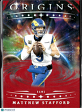 Matthew Stafford 2025 Origins Red 64/225 Los Angeles Rams