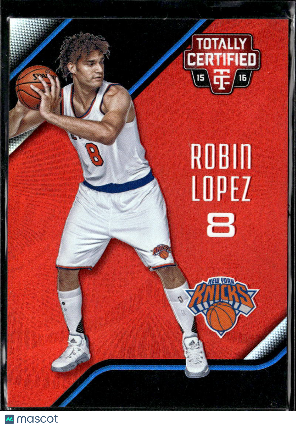 Robin Lopez 2015 Totally Certified Red 7/149 New York Knicks