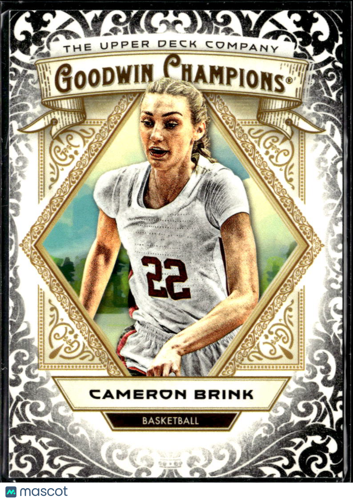 Cameron Brink 2025 Upper Deck Goodwin Champions Glossy Black Rookie RC Sparks