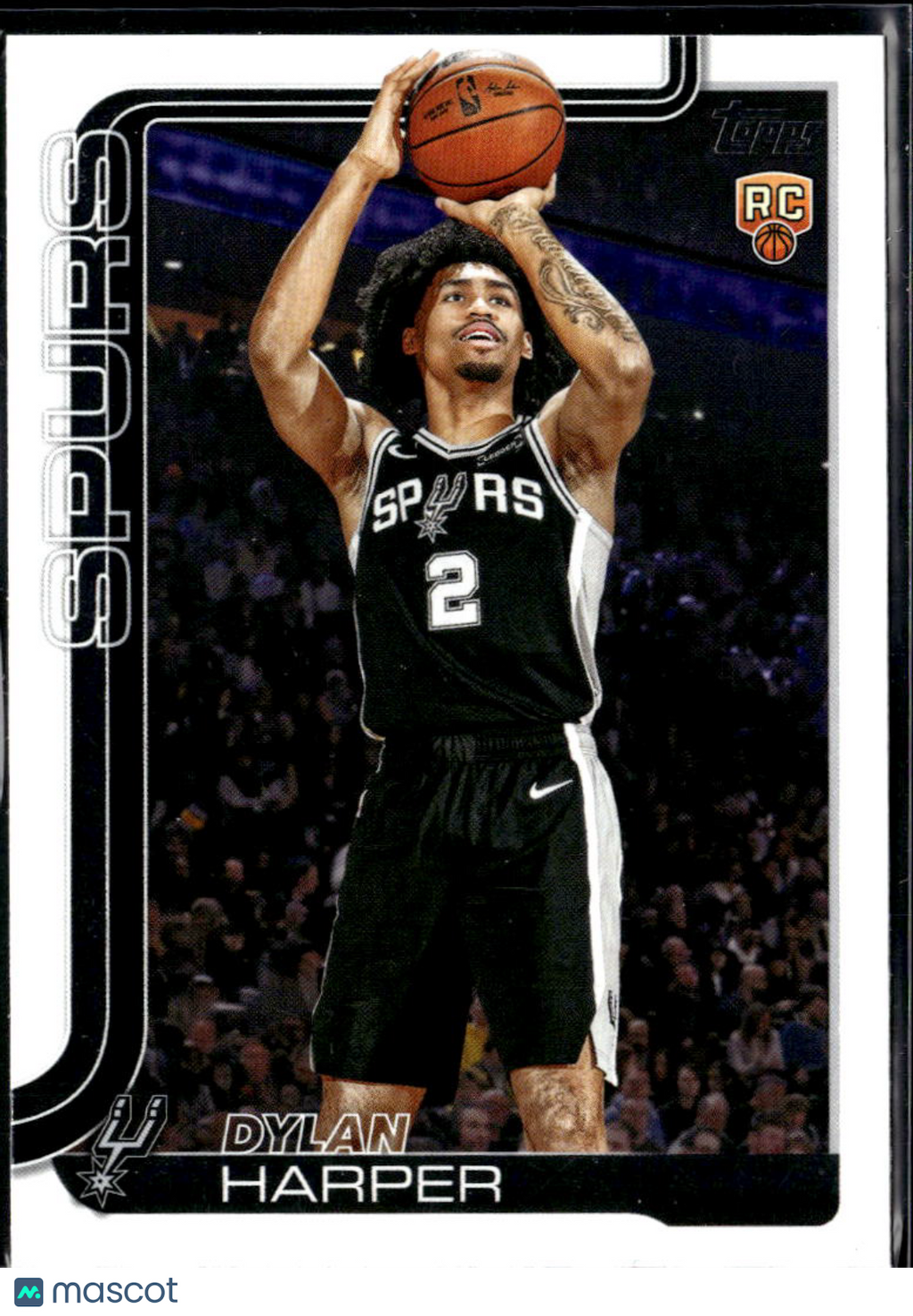 Dylan Harper 2025 Topps Rookie RC San Antonio Spurs
