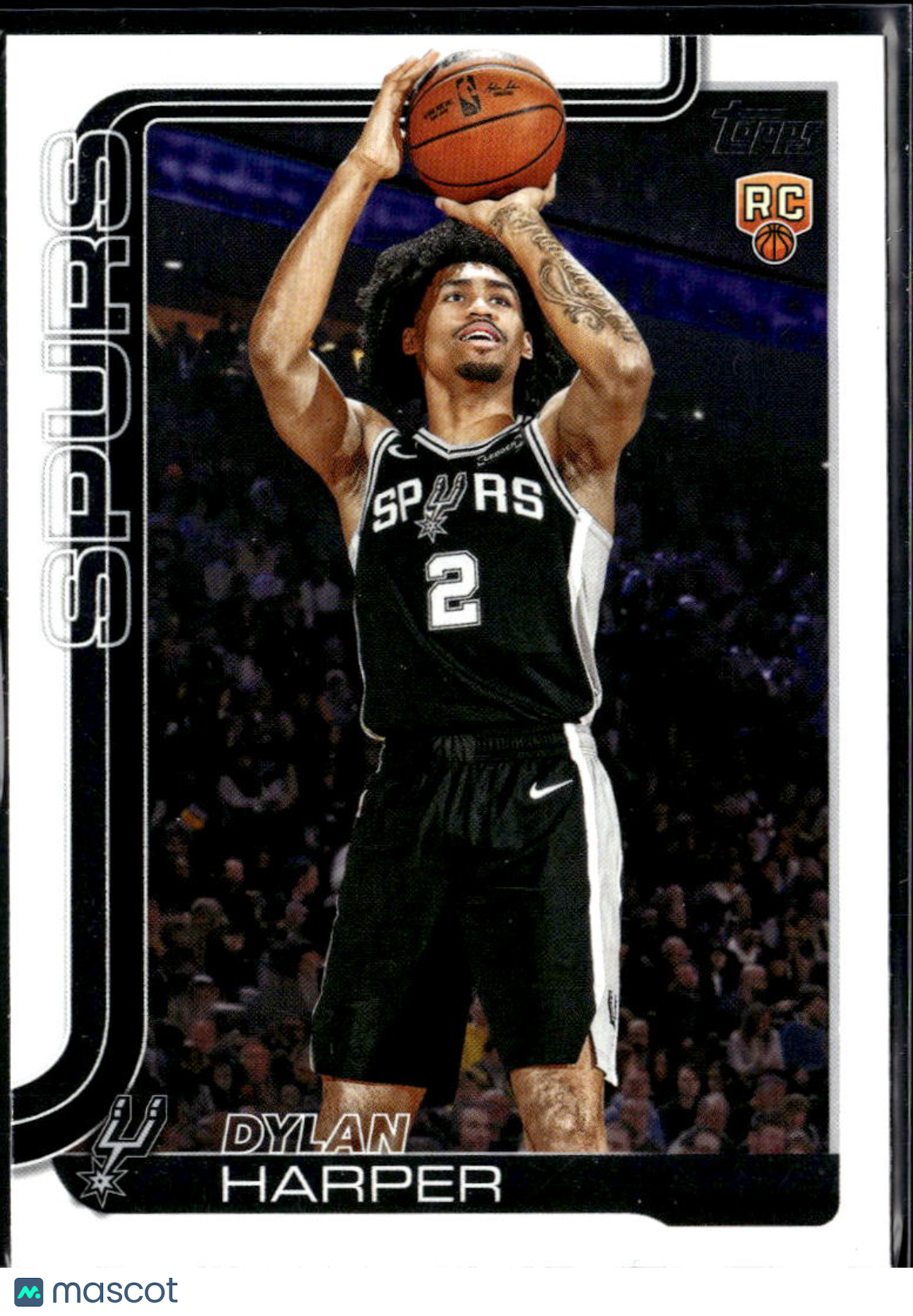 Dylan Harper 2025 Topps Rookie RC San Antonio Spurs