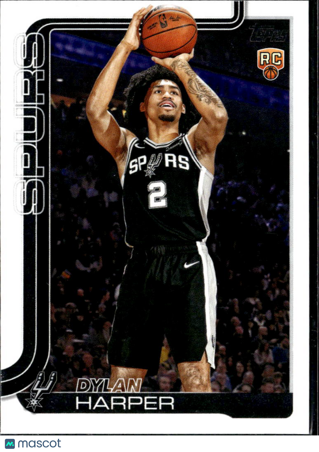 Dylan Harper 2025 Topps Rookie RC San Antonio Spurs