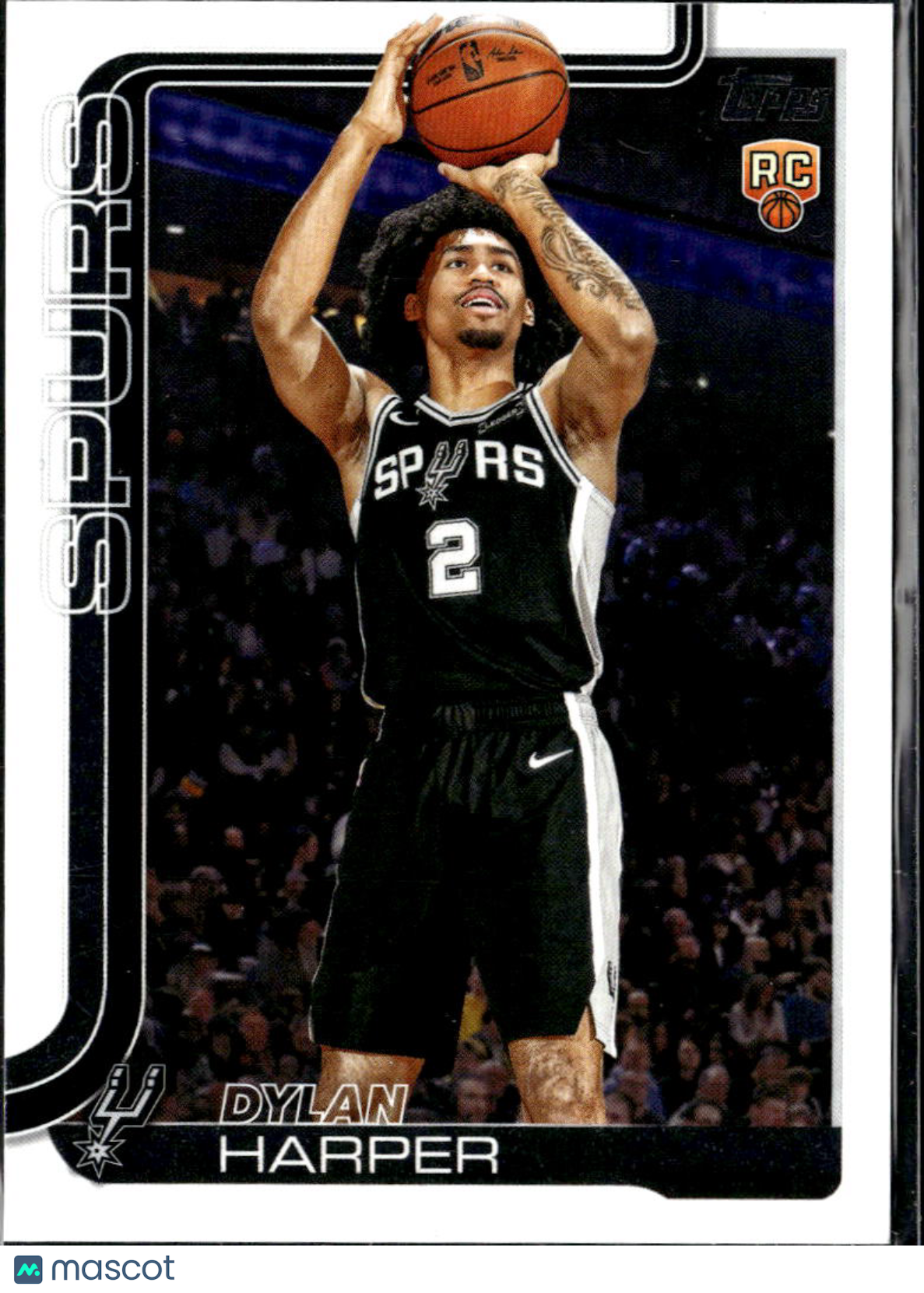 Dylan Harper 2025 Topps Rookie RC San Antonio Spurs