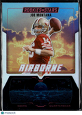Joe Montana 2025 Rookies & Stars Prizm Airborne Silver San Francisco 49ers
