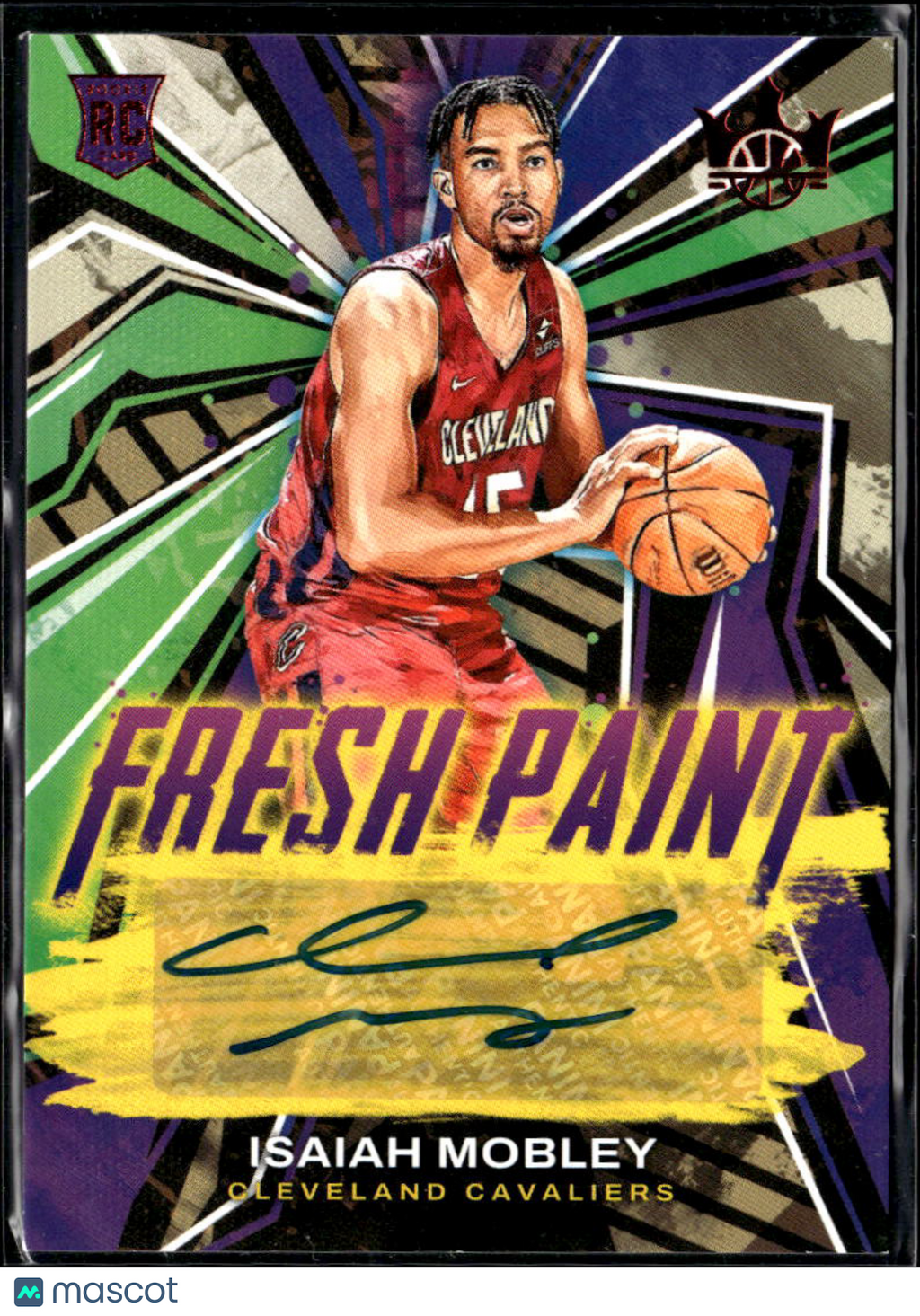 Isaiah Mobley 2023 Court Kings Auto Autograph RC 94/99 Cleveland Cavaliers