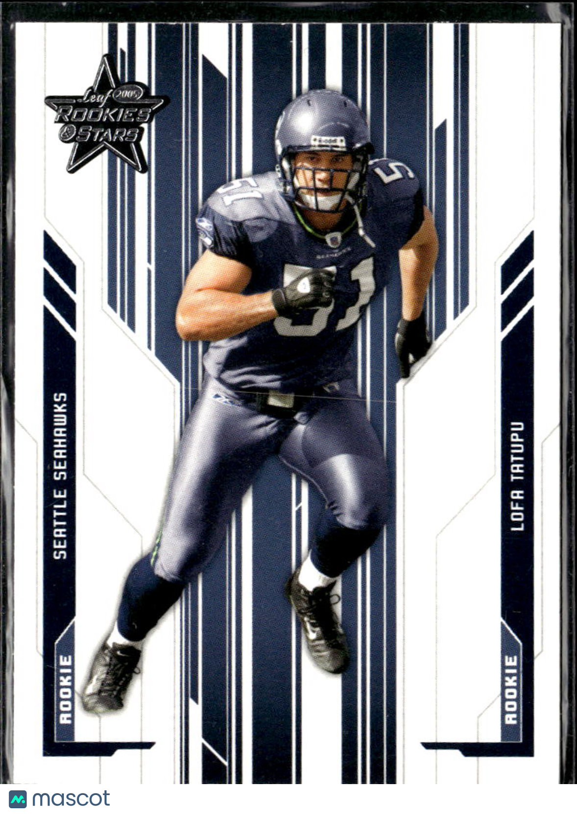 Lofa Tatupu 2005 Leaf Rookies & Stars Rookie RC Seattle Seahawks