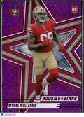 Mykel Williams 2025 Rookies & Stars RC Purple 952/999 San Francisco 49ers