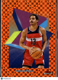 Jordan Poole 2025 Topps Finest Orange Xfractor Refractor /250 Washington Wizards