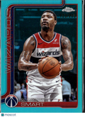 Marcus Smart 2025 Topps Chrome Aqua Refractor 123/299 Washington Wizards