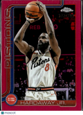 Tim Hardaway Jr. 2025 Topps Chrome Pink Refractor 372/399 Detroit Pistons
