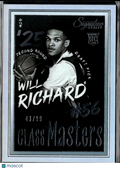 Will Richard 2025 Panini Signature Series RC Rookie 43/99 Warriors