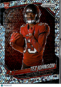 Tez Johnson 2025 Prizm Variation Rookie RC Disco Tampa Bay Buccaneers