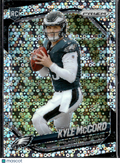 Kyle McCord 2025 Prizm RC Disco Prizm Rookie Philadelphia Eagles