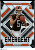 Dillon Gabriel 2025 Panini Prizm Emergent Silver Prizm Rookie Cleveland Browns