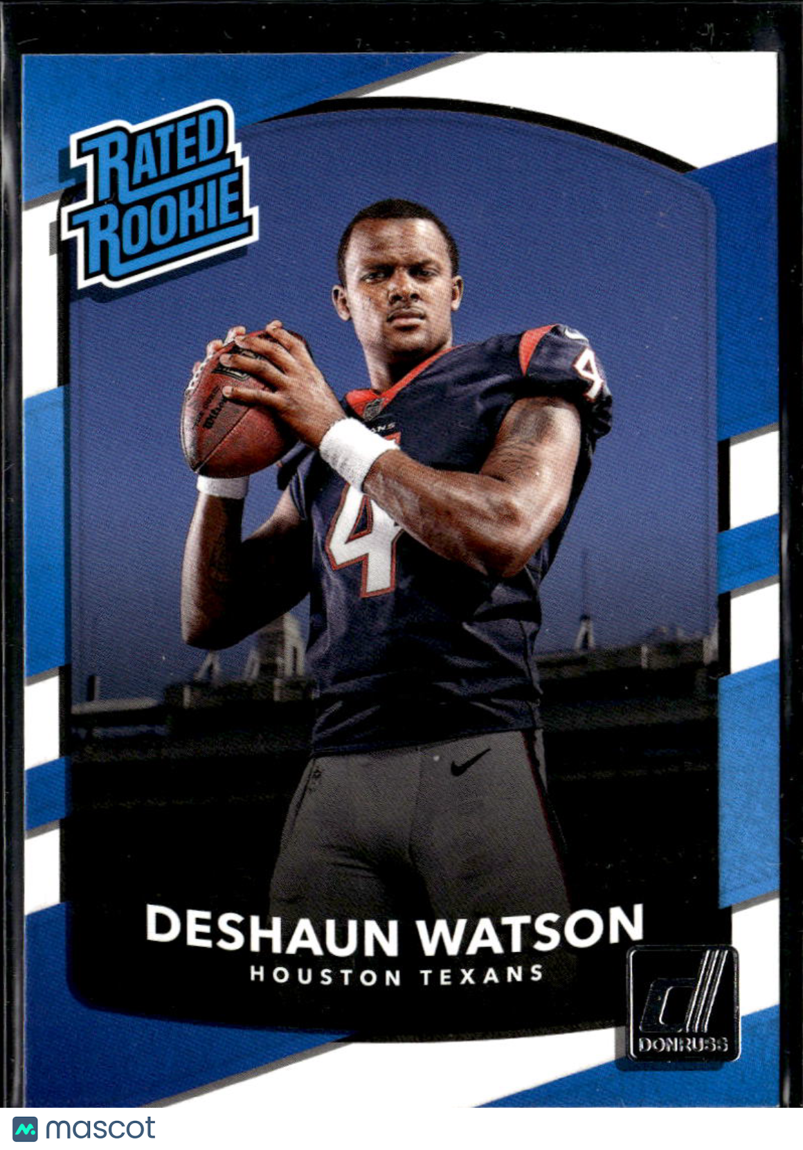 Deshaun Watson 2017 Donruss Rated Rookie RC  Houston Texans