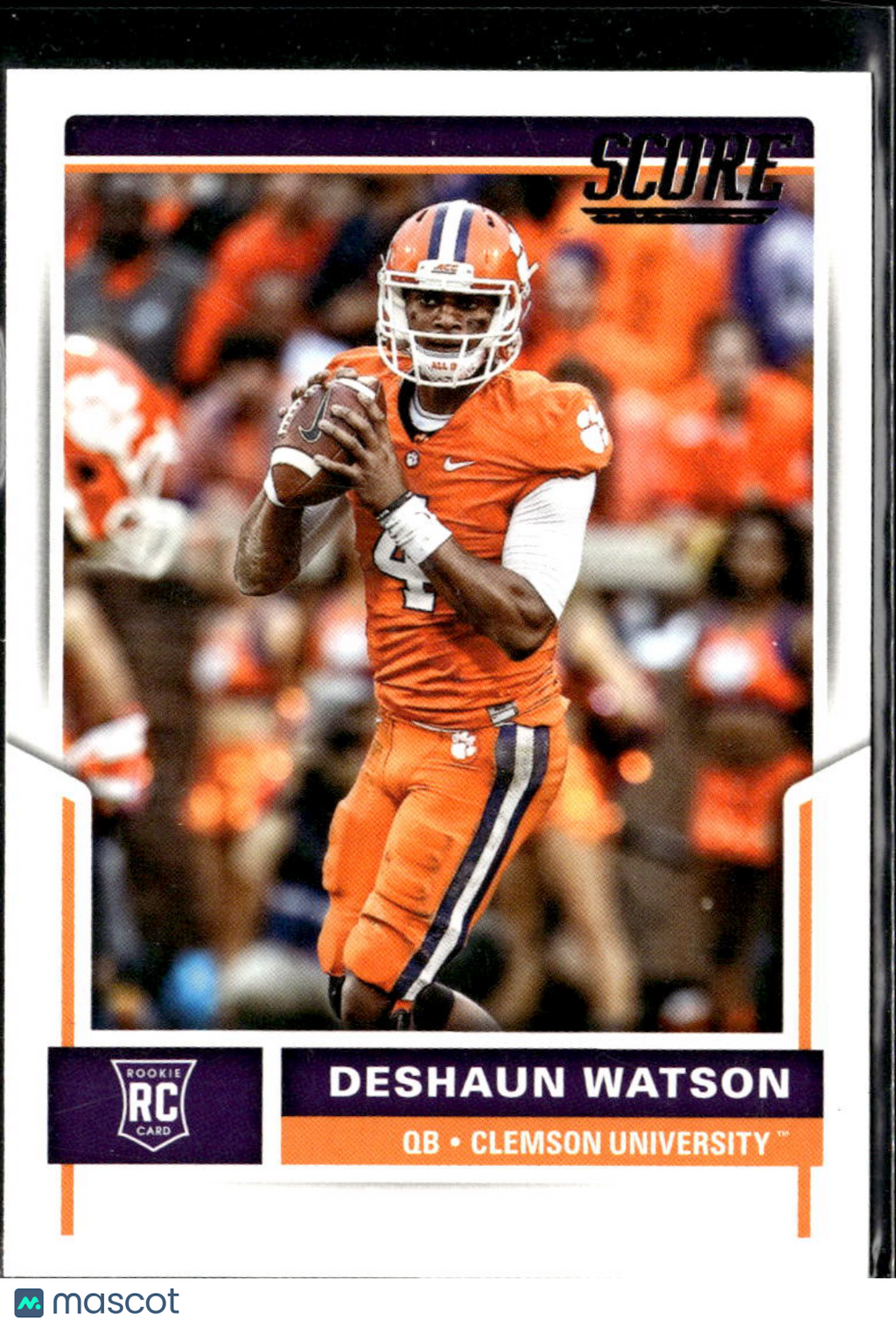 Deshaun Watson 2017 Score Rookie RC  Clemson Tigers