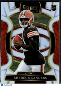 Shedeur Sanders 2025 Select Silver Prizm Rookie RC Cleveland Browns