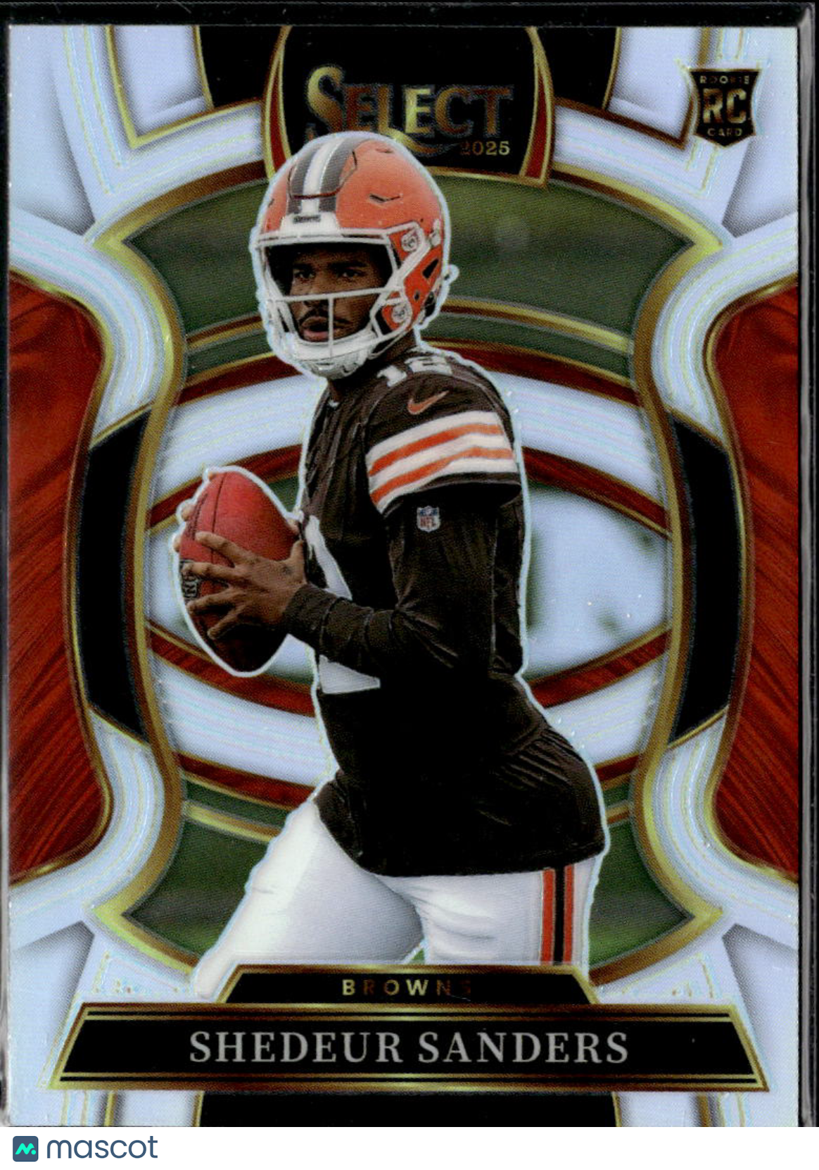 Shedeur Sanders 2025 Select Silver Prizm Rookie RC Cleveland Browns