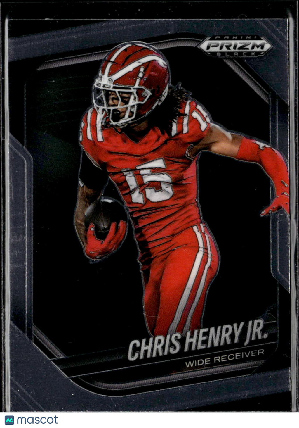 Chris Henry Jr. 2025 Prizm Black Rookie RC Ohio State Mater Dei Monarchs