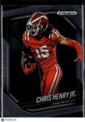 Chris Henry Jr. 2025 Prizm Black Rookie RC Ohio State Mater Dei Monarchs