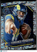 Terrance Ferguson 2025 Prizm Variation Disco Prizm Rookie RC Los Angeles Rams