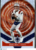 Drake Maye 2025 Phoenix Football Paragon New England Patriots
