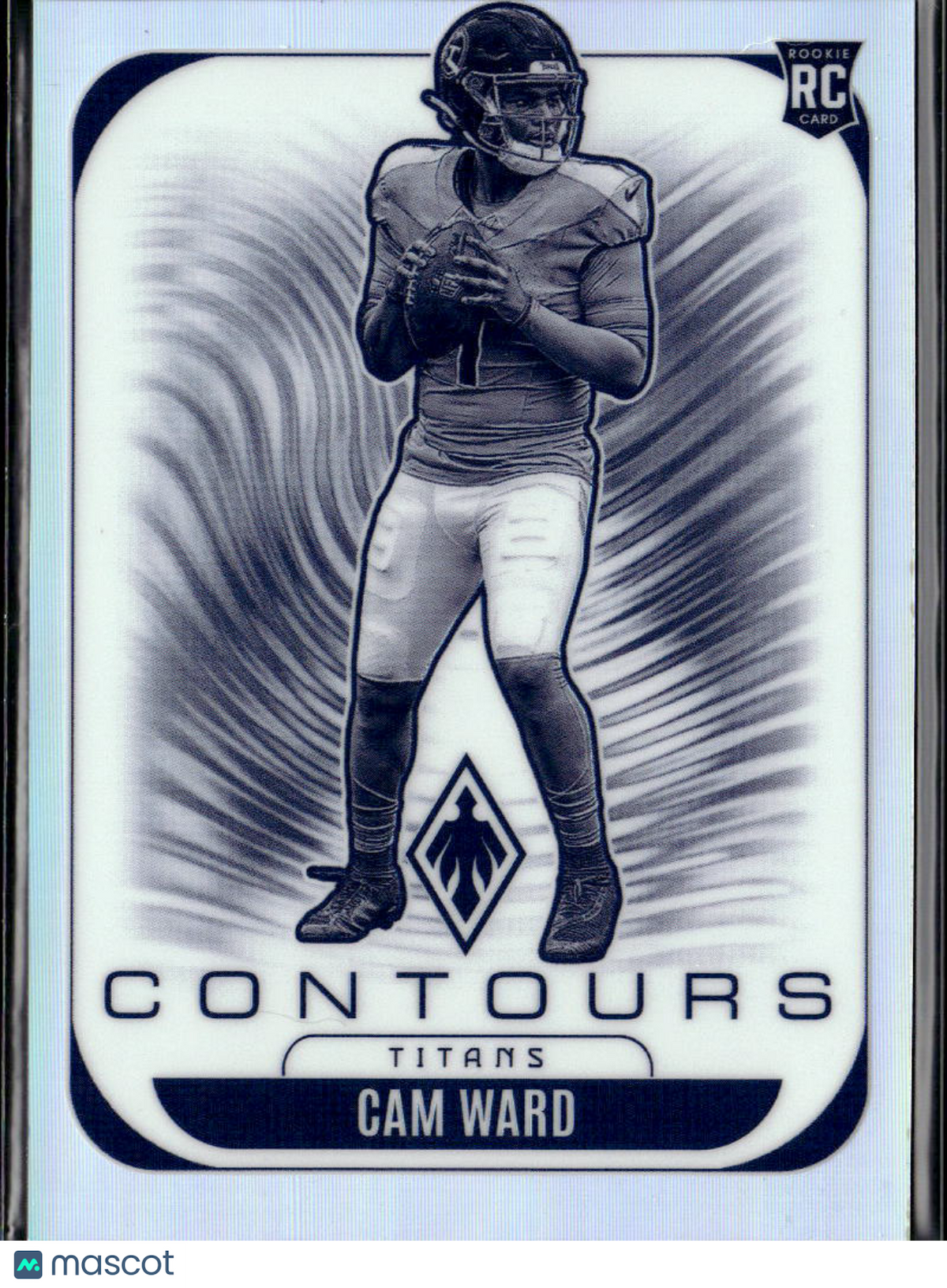 Cam Ward 2025 Phoenix Contours Rookie RC Tennessee Titans