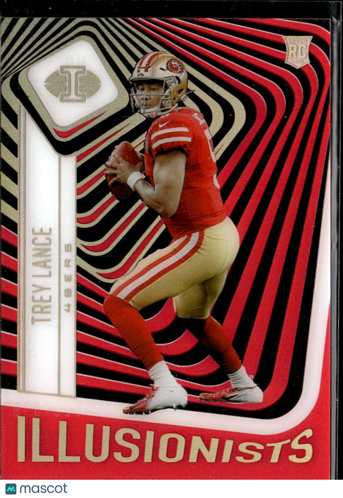 Trey Lance 2021 Illusions Illusionists Rookie RC 328/399 San Francisco 49ers