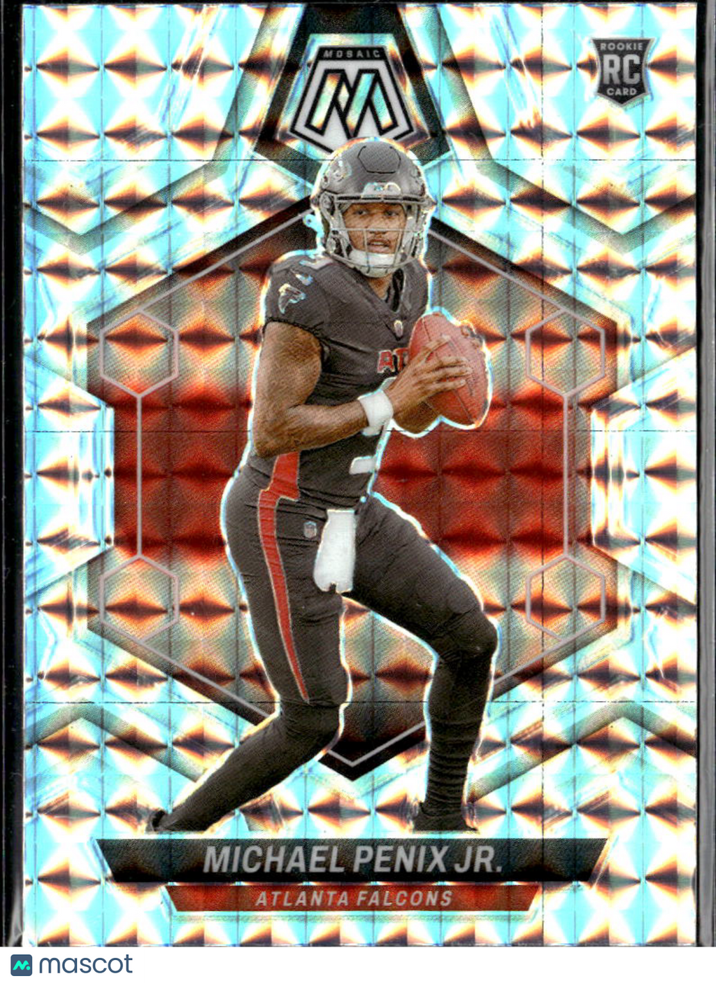 Michael Penix Jr. 2024 Mosaic Mosaics Prizm Rookie RC Atlanta Falcons