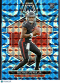 Michael Penix Jr. 2024 Mosaic RC Blue Reactive Atlanta Falcons