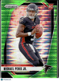 Michael Penix Jr. 2024 Prizm RC Green Pulsar Atlanta Falcons