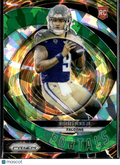 Michael Penix Jr. 2024 Prizm Portals RC Green Ice Atlanta Falcons