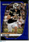 Brady Cook 2025 Prizm Draft Picks RC Blue Wave /299 Missouri Tigers