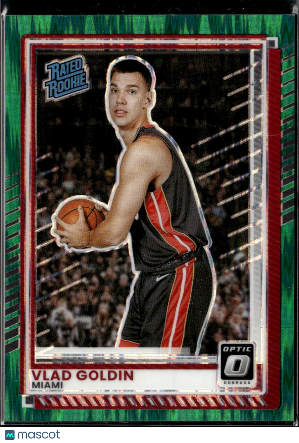 Vlad Goldin 2025 Optic Rated Rookie Green /135 Miami Hurricanes