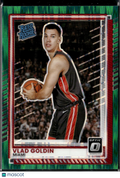 Vlad Goldin 2025 Optic Rated Rookie Green /135 Miami Hurricanes