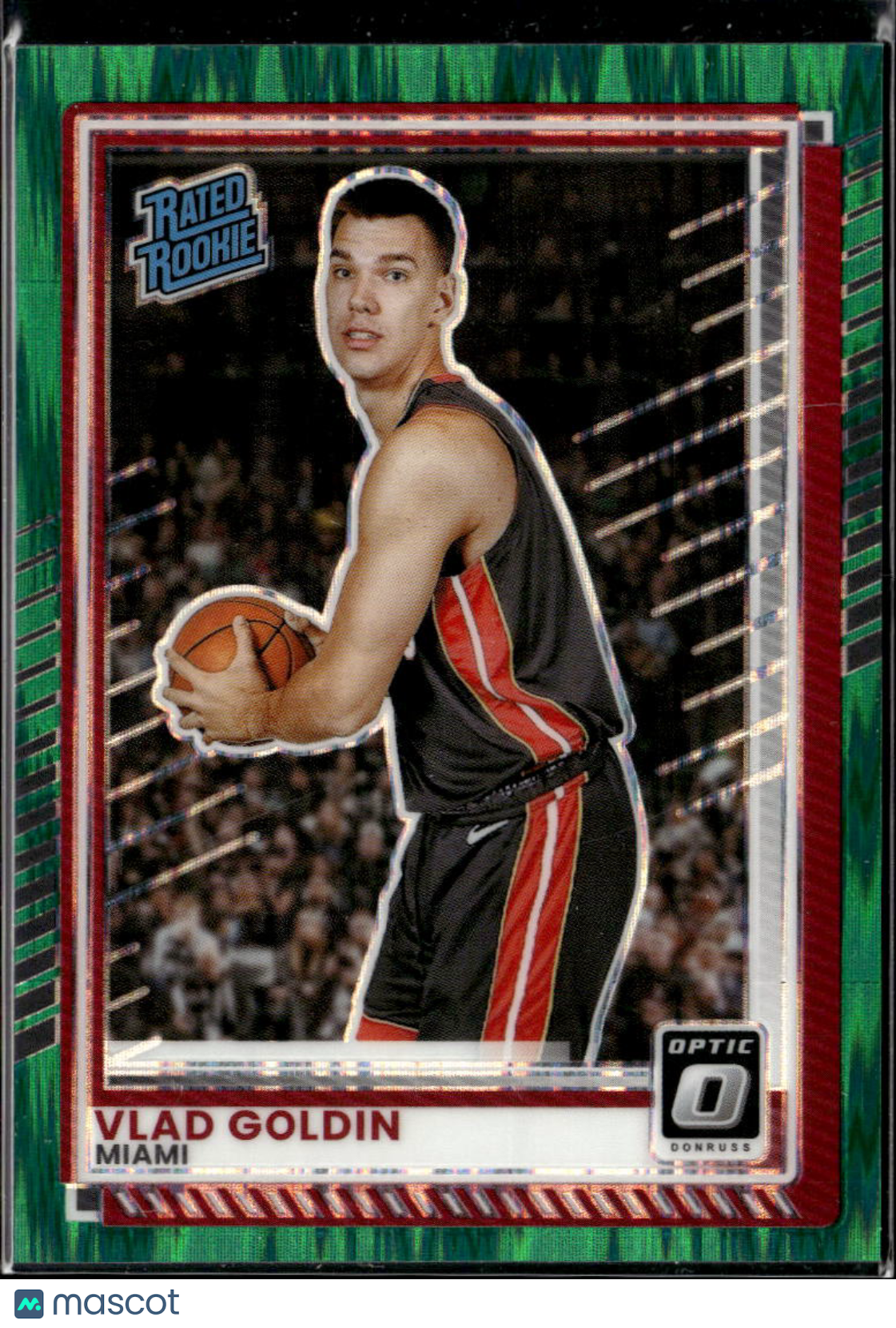 Vlad Goldin 2025 Optic Rated Rookie Green /135 Miami Hurricanes