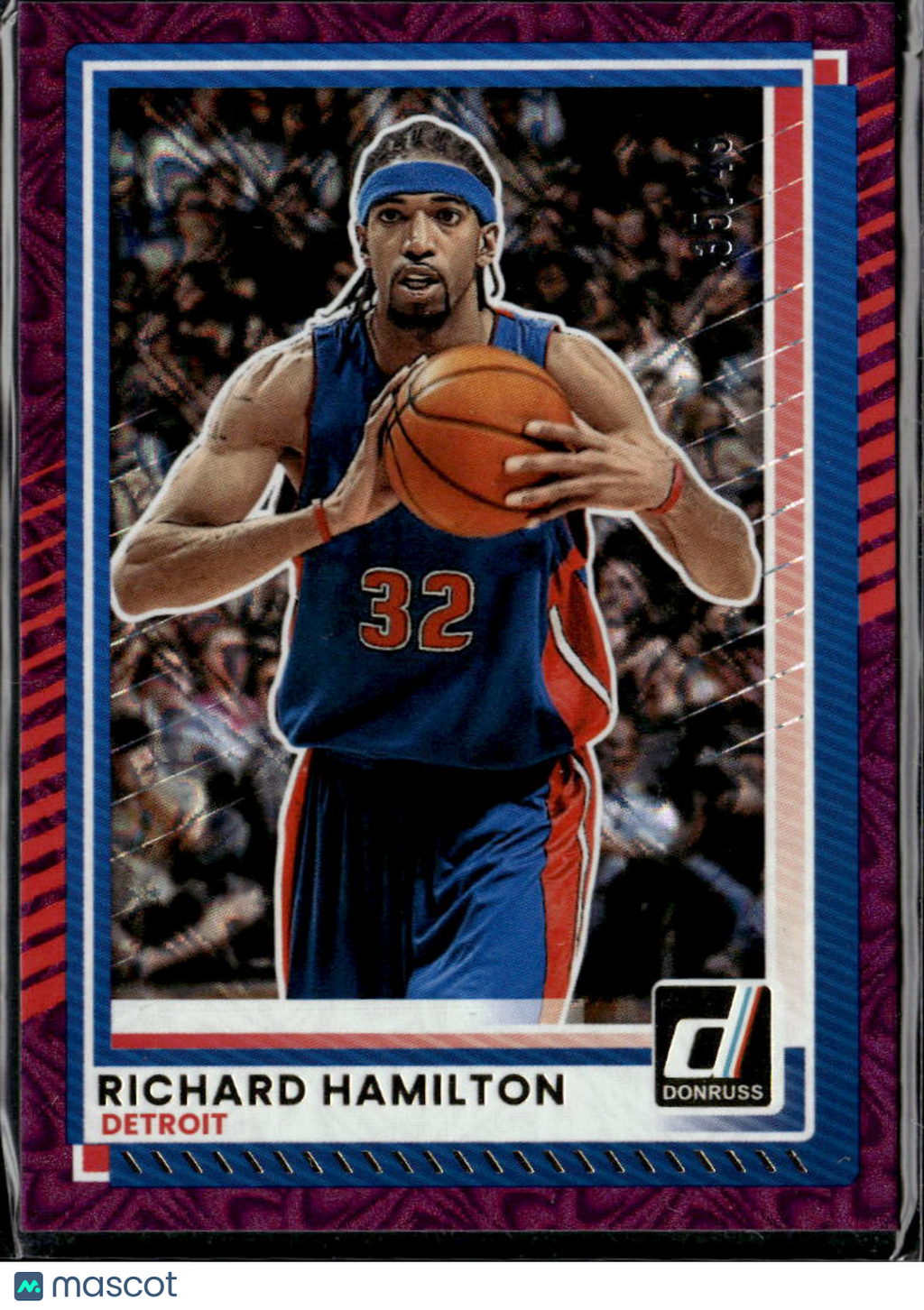 Richard Hamilton 2025 Donruss Purple Parallel 35/49 Detroit Pistons
